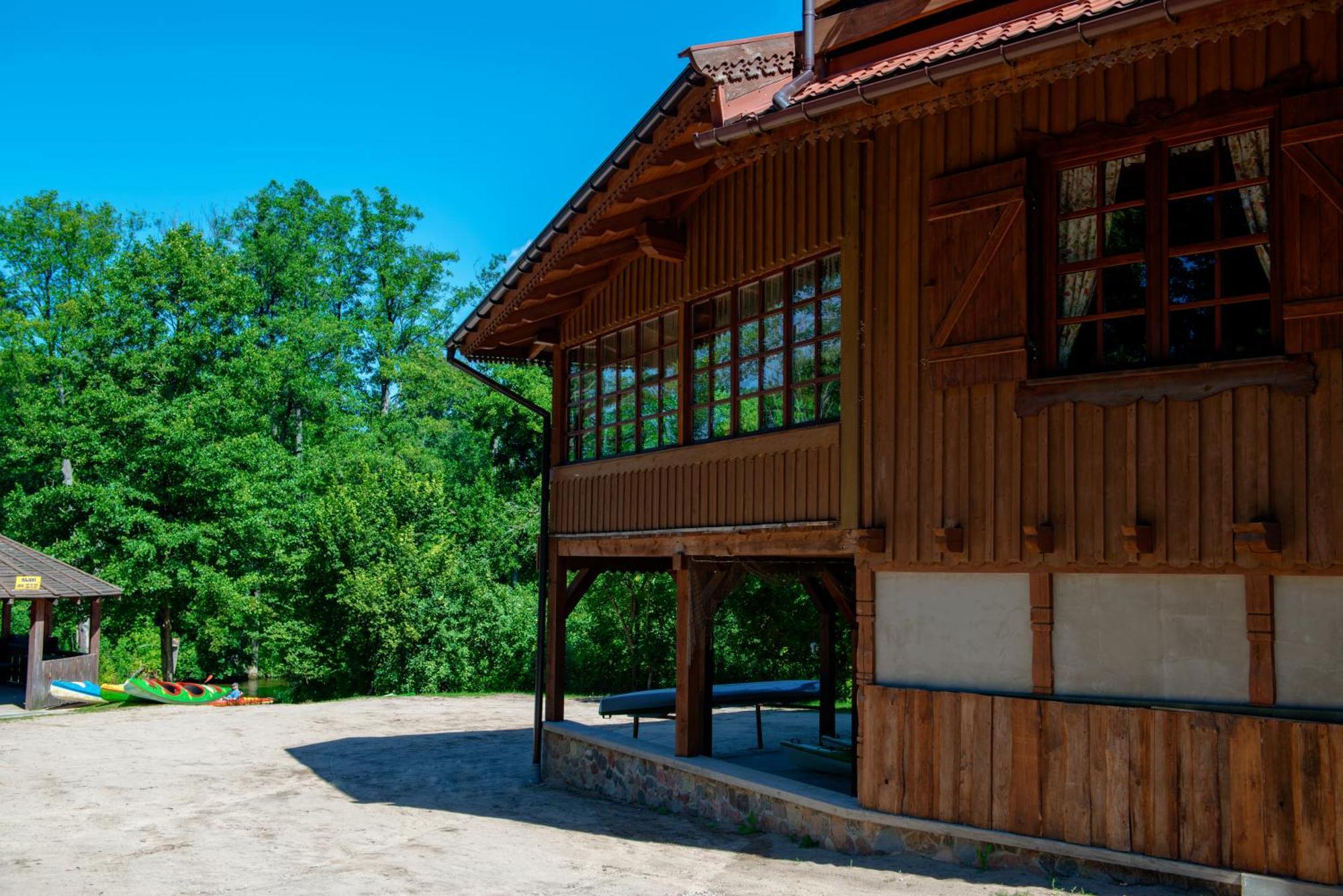 Karczma Zacisze Bed and Breakfast Krutyń Buitenkant foto